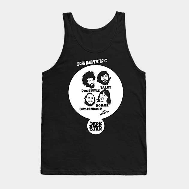 Dark Star Retro Tribute T-Shirt: Journey to the Depths of Cult Cinema Tank Top by Boogosh